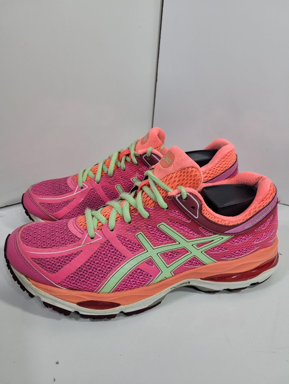 ASICS Gel-Cumulus 17 Women's Running Shoes Size 9 Pink Pistachio T5D8N